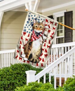 patriotic cat kitten kitty flag 4882