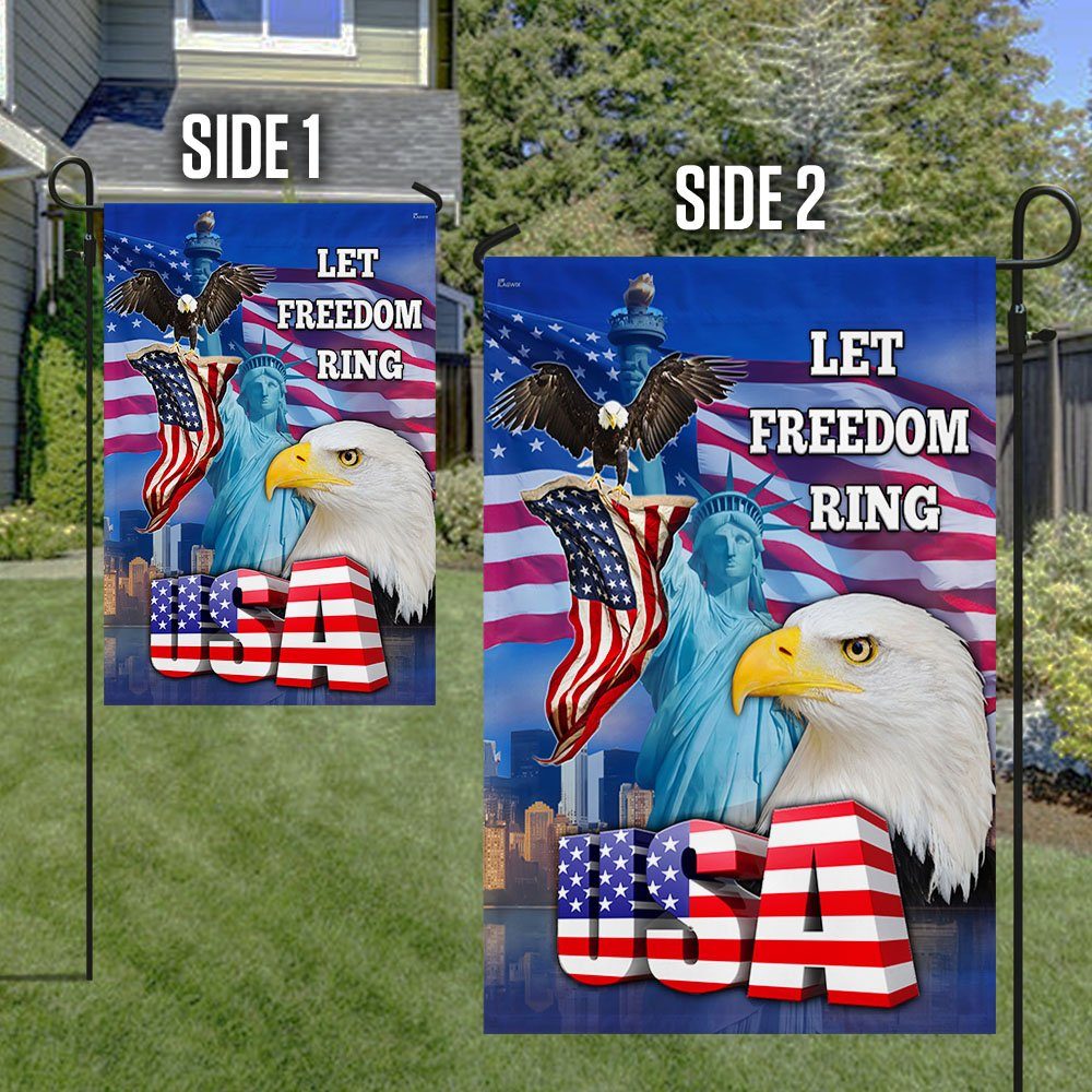 Patriotic Eagle Flag Happy Independence Day 4th of July Let Freedom Ring MLN212F - Image 7