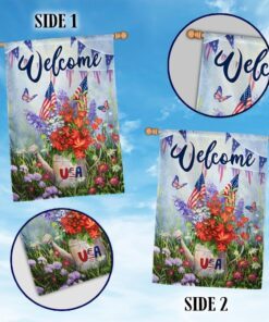 patriotic flower 4th of july flag tqn1220f 5429