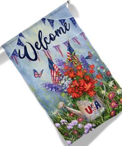 patriotic flower 4th of july flag tqn1220f 7252
