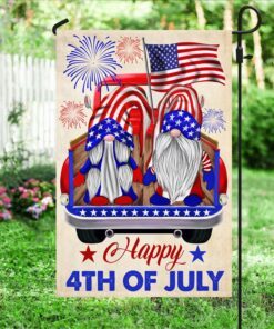 Patriotic Gnomes Flag Happy 4th Of July TQN219F