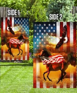 patriotic horse american flag thh3159f 4594