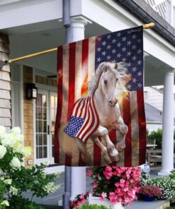 Patriotic Horse Flag LHA1564F
