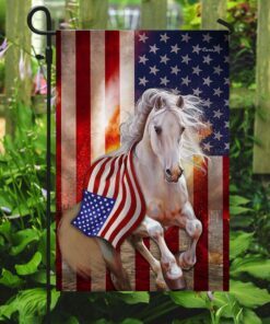 patriotic horse flag lha1564f 7585