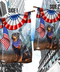 patriotic rottweiler 4th of july independence day american flag qnn525fv4 8588