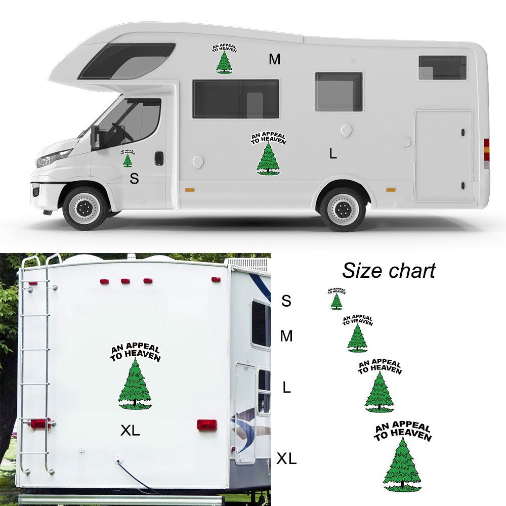 Patriotic Vehicle Wrap Pine Tree An Appeal To Heaven DBD3369VW - Image 8