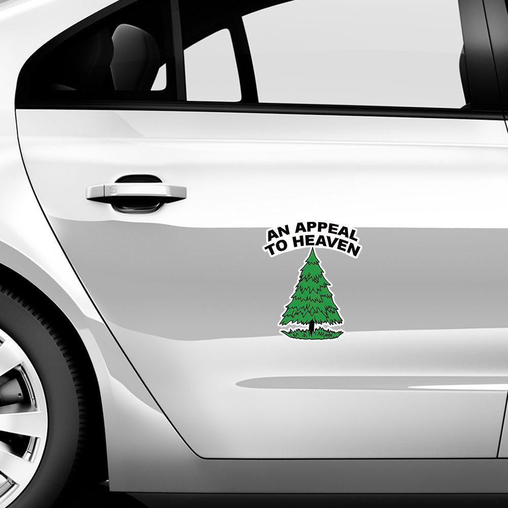 Patriotic Vehicle Wrap Pine Tree An Appeal To Heaven DBD3369VW - Image 4