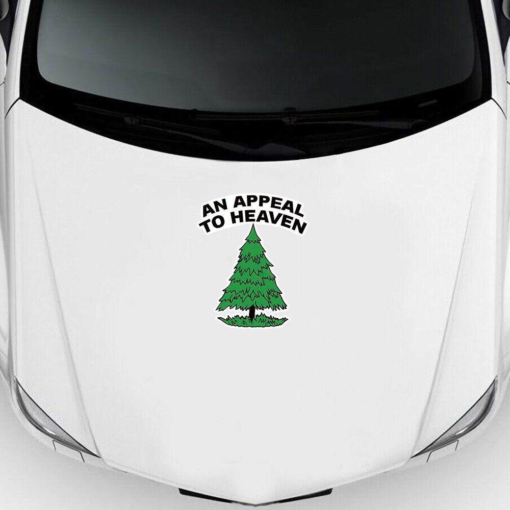 Patriotic Vehicle Wrap Pine Tree An Appeal To Heaven DBD3369VW - Image 7