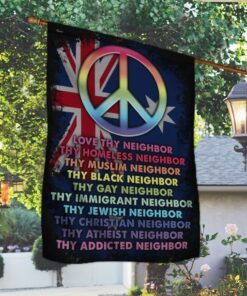 peace australian flag love thy neighbor ddh2811fv3 6392