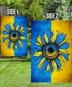 peace for ukraine, sunflower ukraine flag tpt65fv1 3681