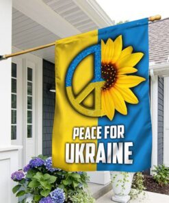 Peace For Ukraine Flag QNK1095F