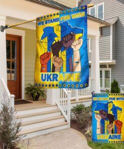 peace for ukraine flag we stand for with ukraine mln415f 1623