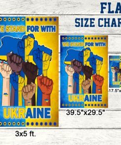 peace for ukraine flag we stand for with ukraine mln415f 8283