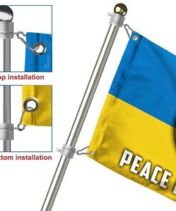 peace for ukraine grommet flag qnk1095gf 5160
