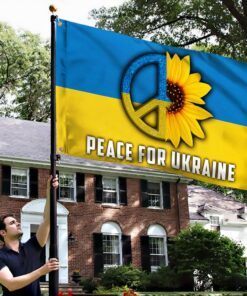 peace for ukraine grommet flag qnk1095gf 8895