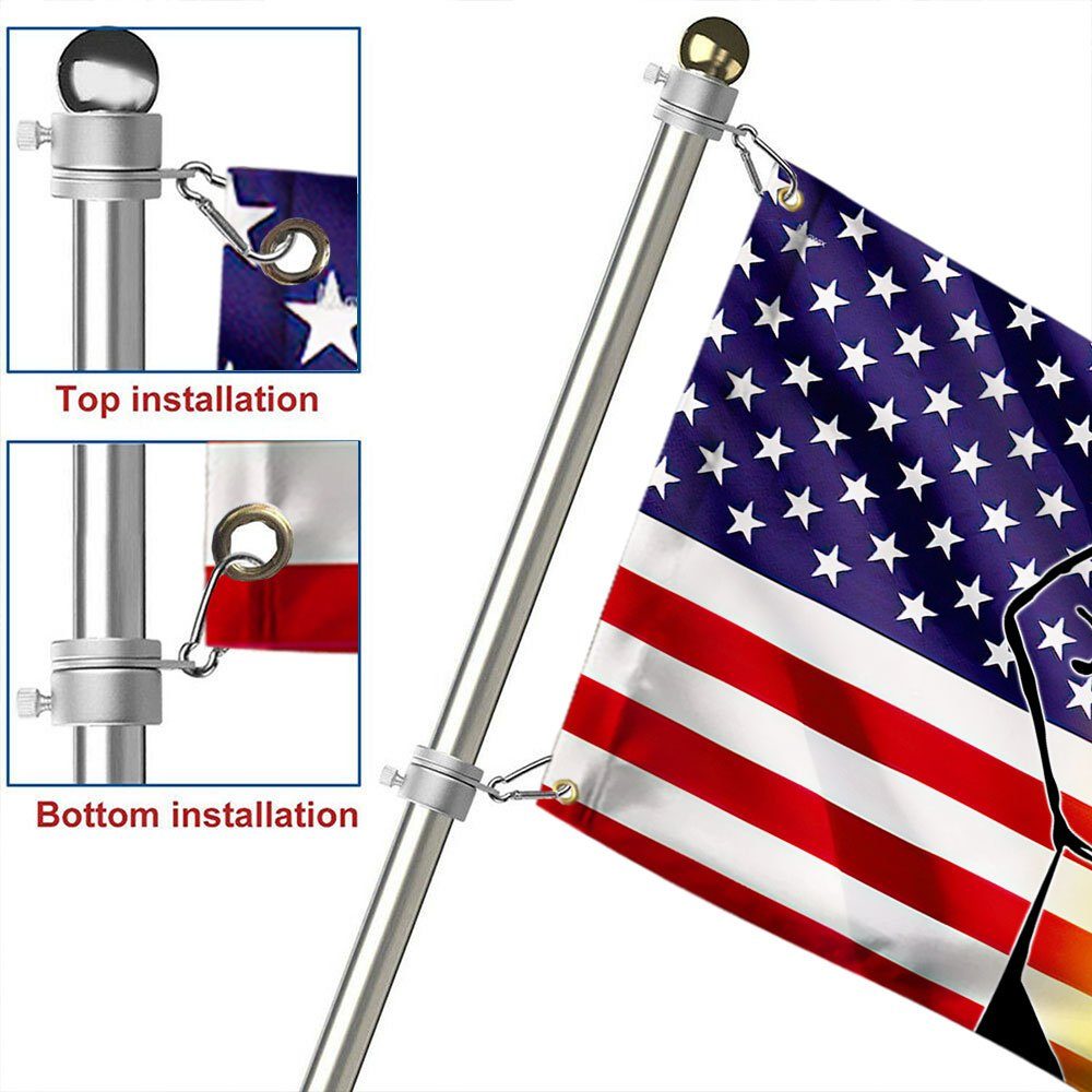 Peace For Ukraine Grommet Flag Stand With Ukraine DBD3332GF - Image 6