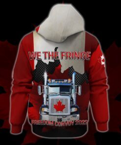 personalized 3d zip hoodie freedom convoy 2022 we the fringe bnt504zhct 5685