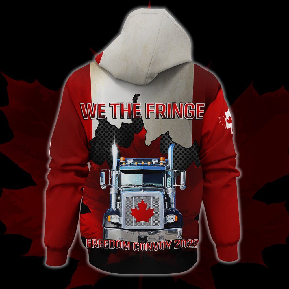Personalized 3D Zip Hoodie Freedom Convoy 2022 We The Fringe BNT504ZHCT - Image 4