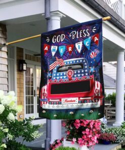personalized dog garden flag flagwix™ happy july 4th in the united states with your beloved pets flag mlh1675fct 2342