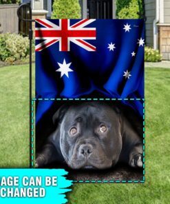personalized dog pet patriotic australian flag thh3346fv1ct 3428