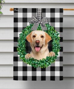 personalized flag labrador retriever flag trn1258fct 8712