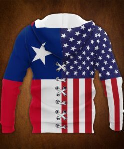 personalized texas lone star custom name zip hoodie ddh3178zhct 6571