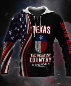 personalized texas zip hoodie custom name ps2912zhct2 7638