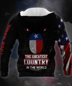 personalized texas zip hoodie custom name ps2912zhct2 8806
