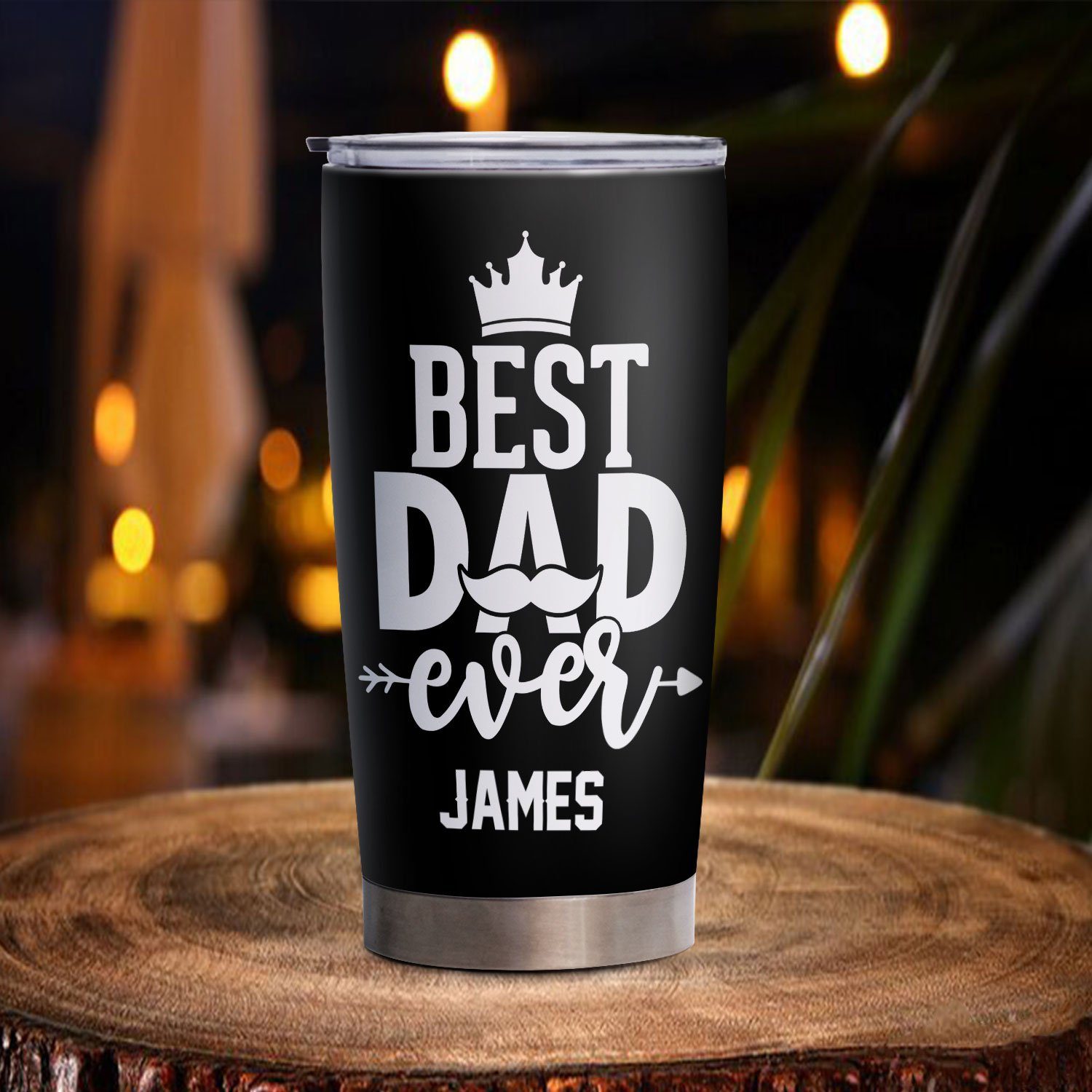 Personalized Tumbler Thanks For Being My Dad Gifts For Dad 20oz Tumbler BNN100TUCT - Image 2