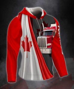 personalized zip hoodie canadian trucker custom name mlh2208zhct 4922