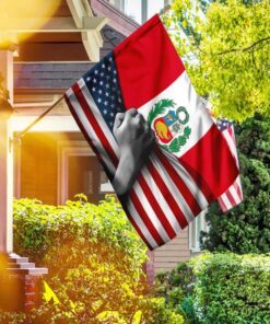 peruvian american flag trl1069f 4784