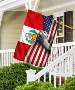 peruvian american flag trl1069f 6686