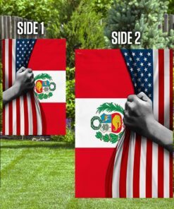 peruvian american flag trl1069f 6688