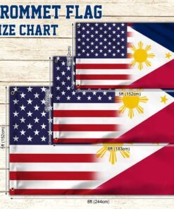 philippine american grommet flag dbd3170gf 8670