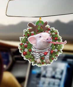 pig custom shaped ornament jolly ntb390ov1 8228