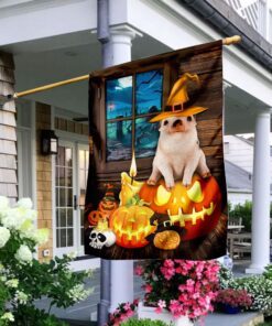 pig halloween flag 1194