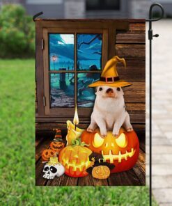 pig halloween flag 1813