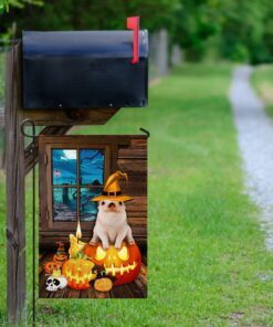 pig halloween flag 5388