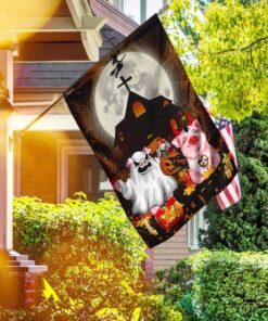 pigs costume halloween flag 1792
