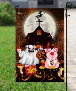 pigs costume halloween flag 5018