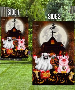 pigs costume halloween flag 7421