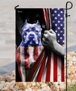 pit bull american flag 2920