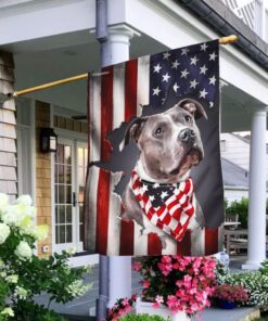 pit bull american flag 5798