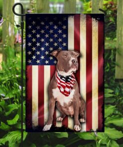 pit bull american flag 7936