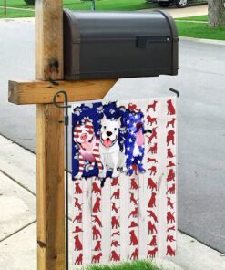 pit bull lover happy flag 1948