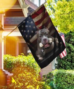 pitbull american flag 5419
