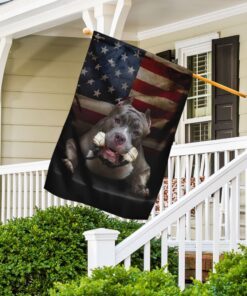 pitbull american flag 7226