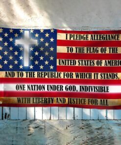 pledge of allegiance to the flag of the united states of america. one nation under god mtv32gf 8245