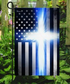 police. the thin blue line flag 1722