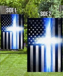 police. the thin blue line flag 4714